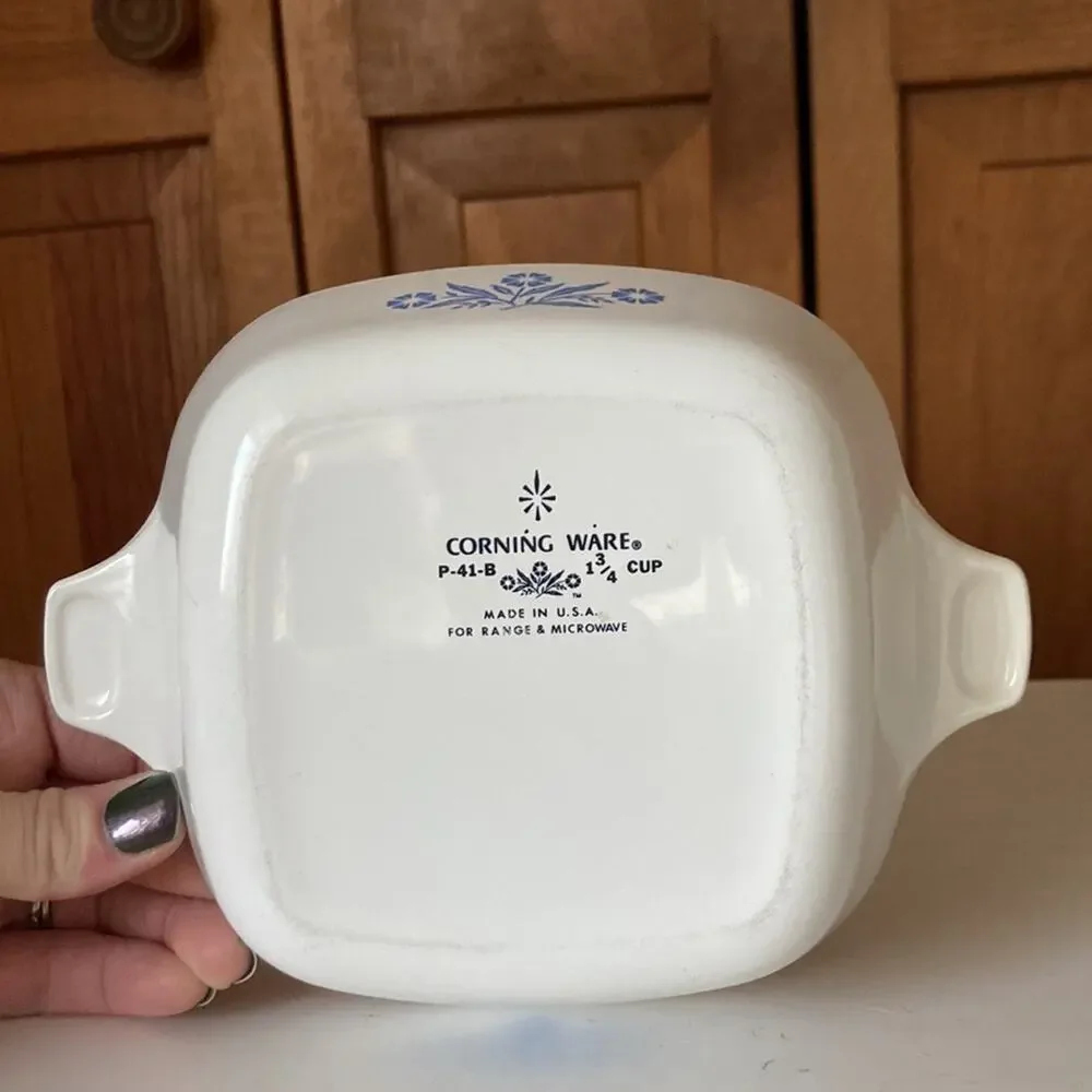 Vintage Corningware Blue Cornflower P-41-B Petite Pan